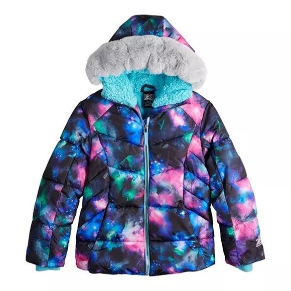 Zeroxposur Coat Kids Purple ZeroXposur Puffer Coat Jacket Kids